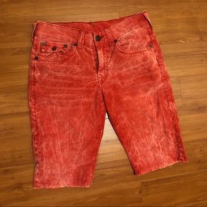 Men’s TRUE RELIGION Ricky Corduroy shorts size 31